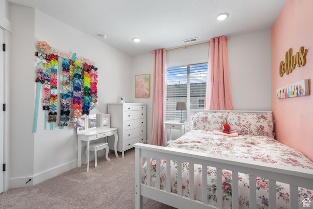 2447 W Santa Fe Dr, Mapleton, UT 84664 - bedroom featuring carpet flooring, recessed lighting, and baseboards