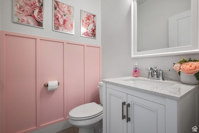 2447 W Santa Fe Dr, Mapleton, UT 84664 - bathroom with vanity and toilet