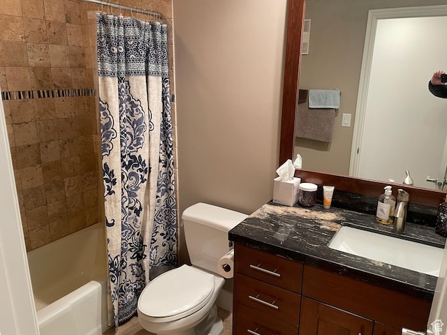 44 W 300 S Unit 1107N, Salt Lake City, UT 84101 - full bath featuring vanity, toilet, and shower / bath combination with curtain
