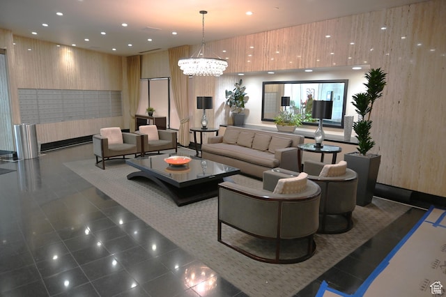 44 W 300 S Unit 1107N, Salt Lake City, UT 84101 - building lobby with recessed lighting and wood walls