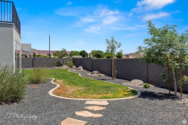 3134 E Blue Heron Dr S, St George, UT 84790 - view of yard