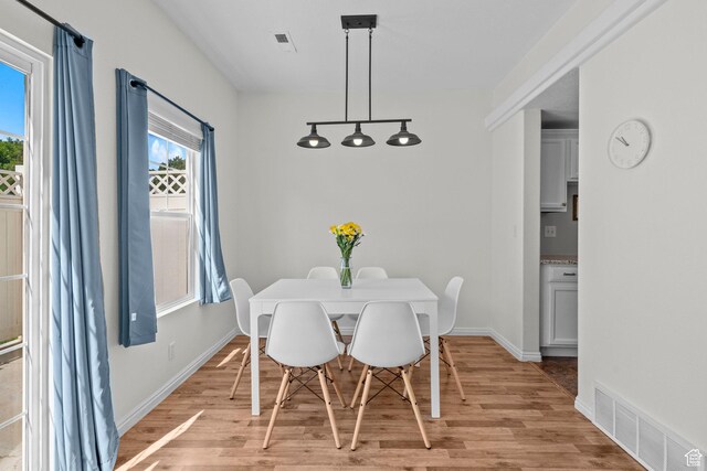 79 W 1970 N, Tooele, UT 84074 - dining space featuring light wood-type flooring and baseboards
