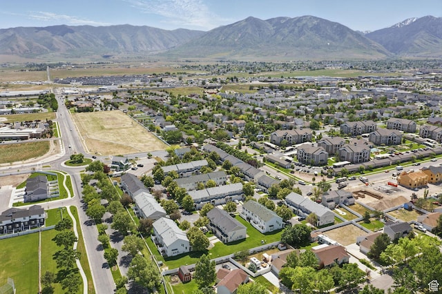 79 W 1970 N, Tooele, UT 84074 - aerial view of residential area featuring a mountain backdrop