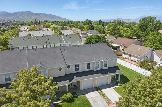 79 W 1970 N, Tooele, UT 84074 - aerial perspective of suburban area featuring a mountain backdrop