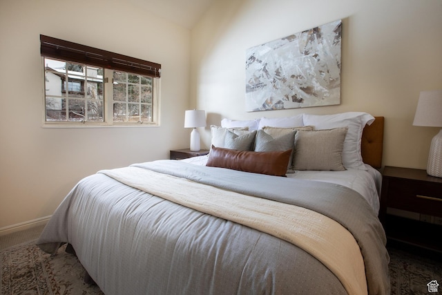 874 W Schneitter Cir Unit 7, Midway, UT 84049 - carpeted bedroom featuring lofted ceiling