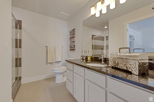 1344 N 1400 E Unit 02-07, Payson, UT 84651 - full bath featuring vanity, a stall shower, toilet, and baseboards