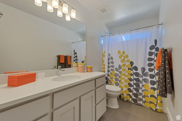 1344 N 1400 E Unit 02-07, Payson, UT 84651 - full bath with tile patterned floors, vanity, toilet, and a shower with curtain