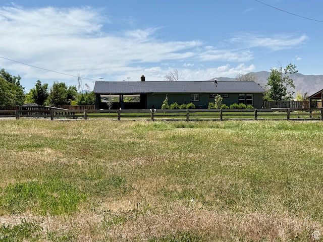 737 S 400 E, Payson, UT 84651 - view of yard with a mountain view