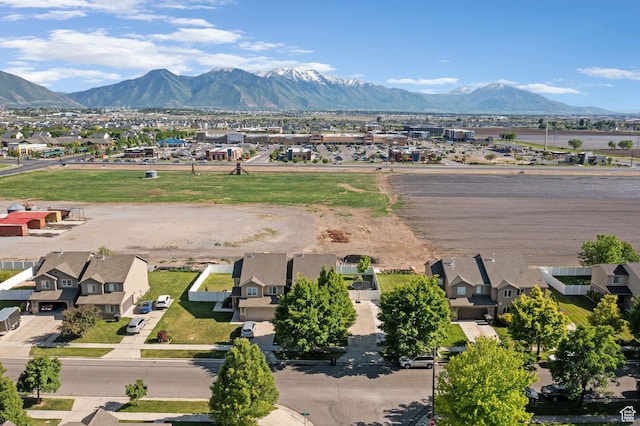 1099 W 200 S, Springville, UT 84663 - aerial perspective of suburban area with mountains