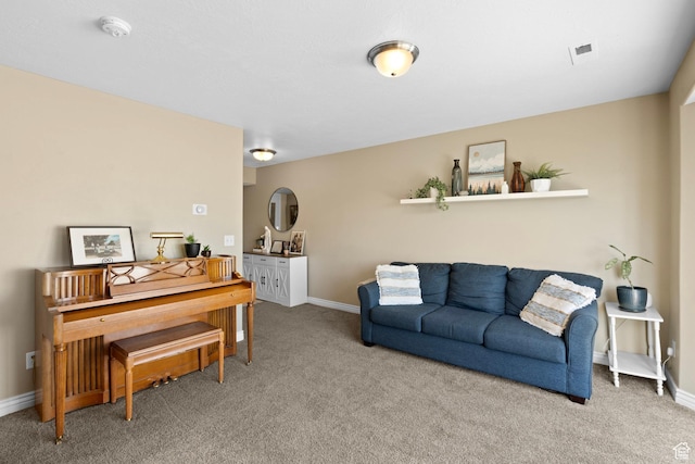 1099 W 200 S, Springville, UT 84663 - living area featuring carpet floors and baseboards