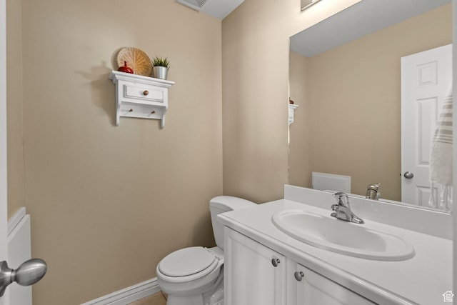1099 W 200 S, Springville, UT 84663 - bathroom with toilet, vanity, and baseboards