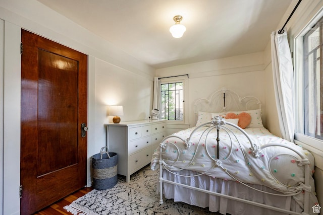 1376 E Perry Ave, Salt Lake City, UT 84103 - bedroom featuring light wood-style floors
