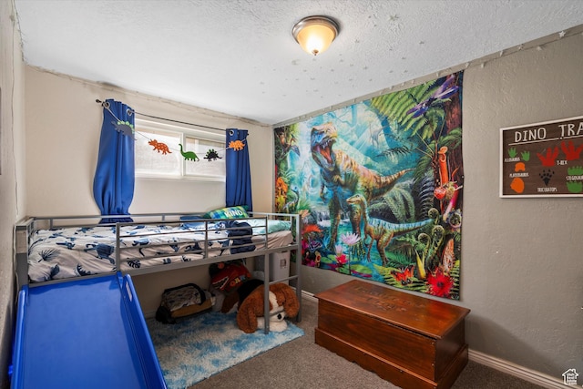 1225 E 5th St, Ogden, UT 84404 - carpeted bedroom featuring a textured wall