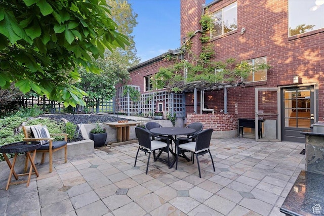 785 E Tenth Ave N, Salt Lake City, UT 84103 - view of patio featuring outdoor dining space