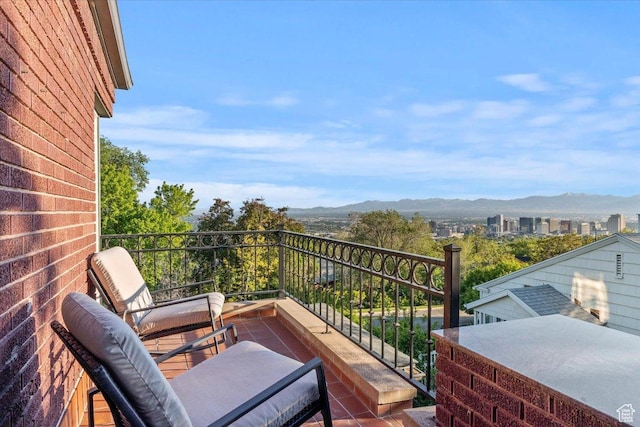 785 E Tenth Ave N, Salt Lake City, UT 84103 - balcony with a mountain view