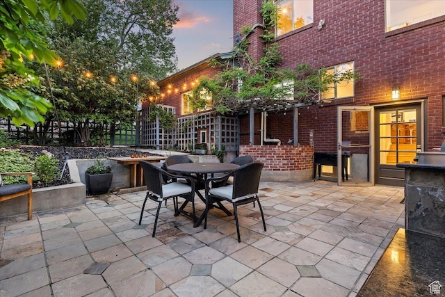 785 E Tenth Ave N, Salt Lake City, UT 84103 - view of patio featuring outdoor dining space