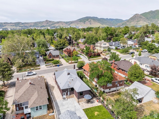 1440 E 1300 S, Salt Lake City, UT 84105 - aerial view of residential area with mountains