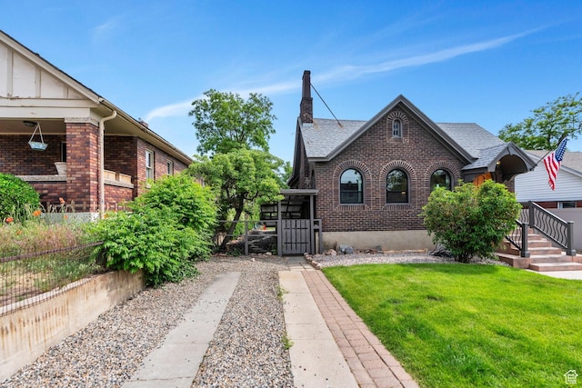 1440 E 1300 S, Salt Lake City, UT 84105 - english style home featuring brick siding