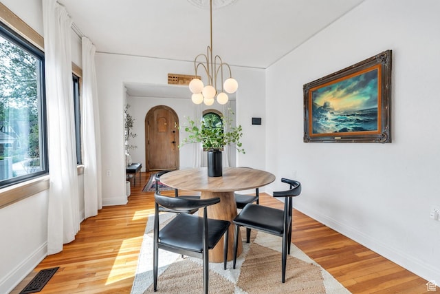 1440 E 1300 S, Salt Lake City, UT 84105 - dining room with light wood finished floors and baseboards
