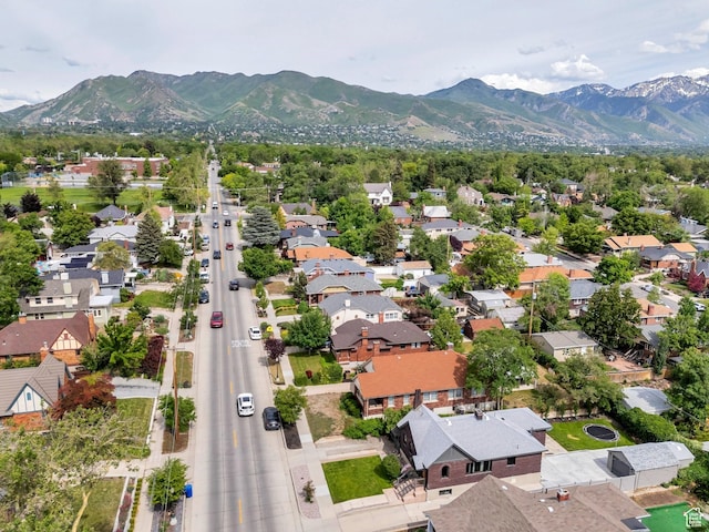 1440 E 1300 S, Salt Lake City, UT 84105 - aerial perspective of suburban area featuring mountains
