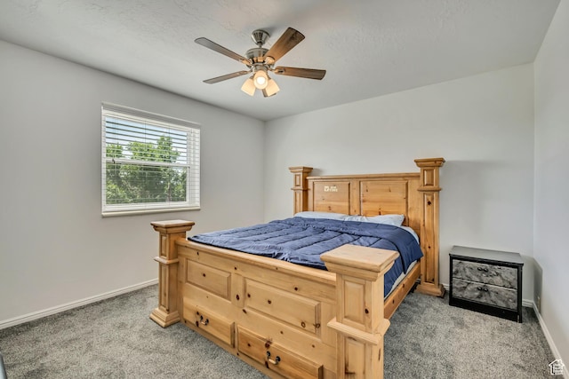 1254 W 2700 S, Syracuse, UT 84075 - carpeted bedroom featuring baseboards and ceiling fan
