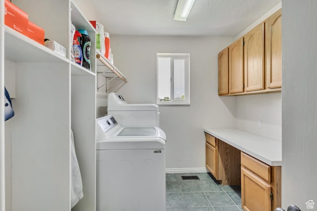 1254 W 2700 S, Syracuse, UT 84075 - laundry area with independent washer and dryer, baseboards, and cabinet space