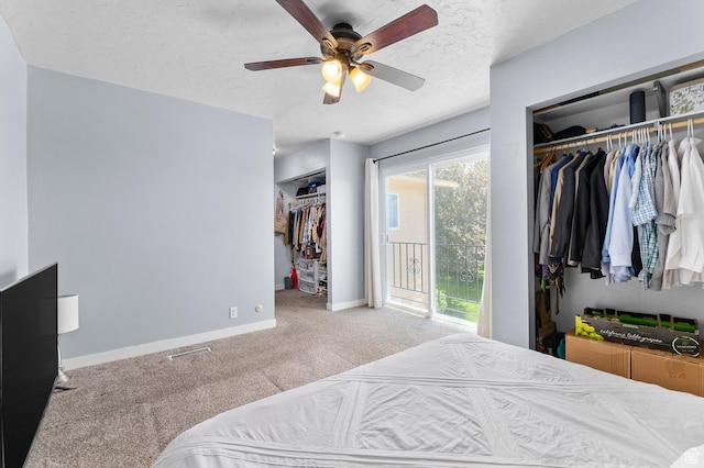 2091 N 180 E, Provo, UT 84604 - bedroom featuring carpet flooring, a textured ceiling, and ceiling fan