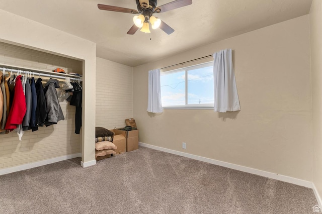 2091 N 180 E, Provo, UT 84604 - unfurnished bedroom featuring carpet flooring, a closet, and a ceiling fan