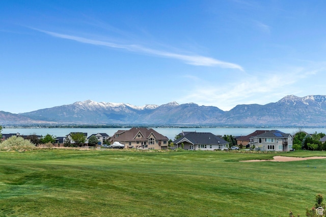 1736 S Range Rd, Saratoga Springs, UT 84045 - view of mountain backdrop featuring a large body of water