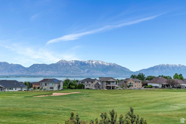 1736 S Range Rd, Saratoga Springs, UT 84045 - view of mountain backdrop featuring nearby suburban area
