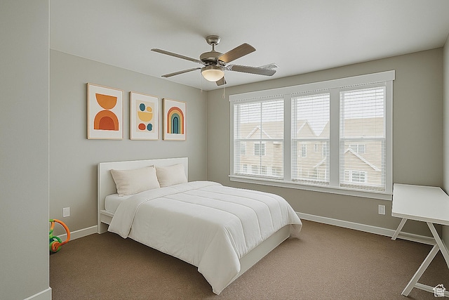 13211 S Weatherford Ln W, Herriman, UT 84096 - carpeted bedroom with baseboards and a ceiling fan