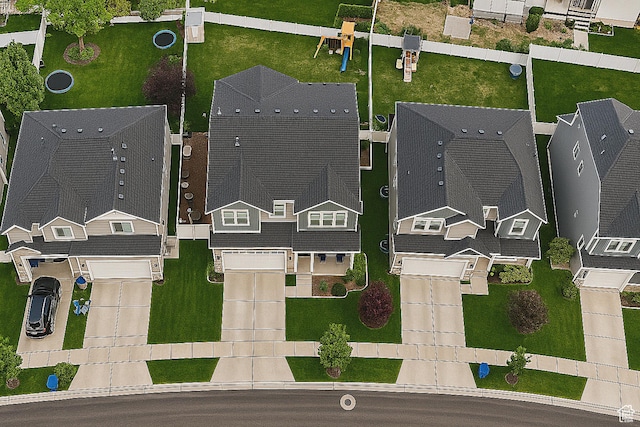 13211 S Weatherford Ln W, Herriman, UT 84096 - aerial view of residential area