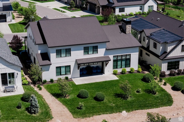 517 N Farm Hill Ln, Midway, UT 84049 - aerial view of residential area