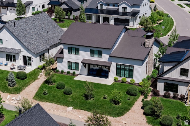 517 N Farm Hill Ln, Midway, UT 84049 - aerial view of residential area