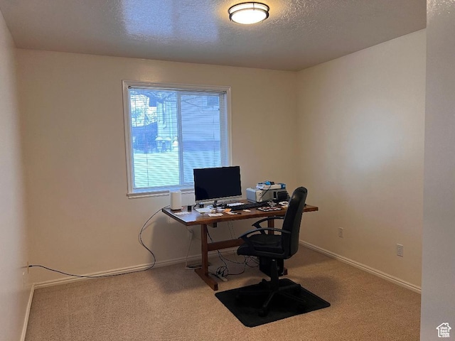 756 W 4375 S, Riverdale, UT 84405 - office space featuring carpet flooring, baseboards, and a textured ceiling