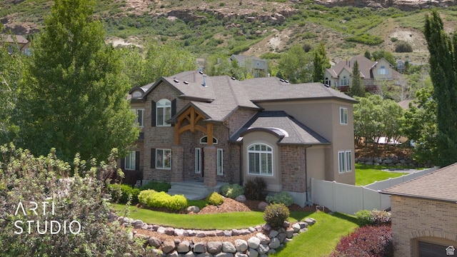 2188 E Tuscany Creek Way S, Draper, UT 84020 - french provincial home featuring stone siding and stucco siding