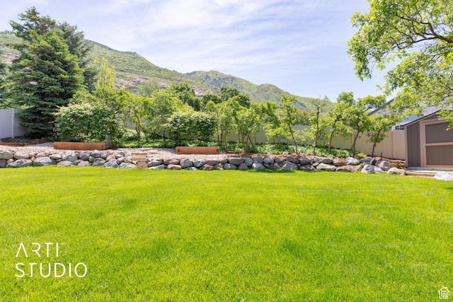 2188 E Tuscany Creek Way S, Draper, UT 84020 - view of yard with a mountain view