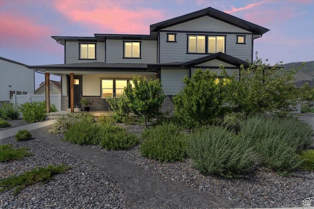 732 W 800 S, Springville, UT 84663 - view of front of property featuring a porch and brick siding