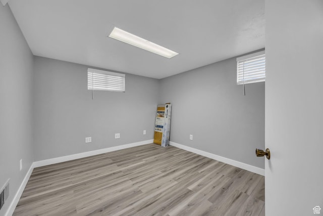 326 E 39th S, South Ogden, UT 84405 - basement with wood finished floors and baseboards