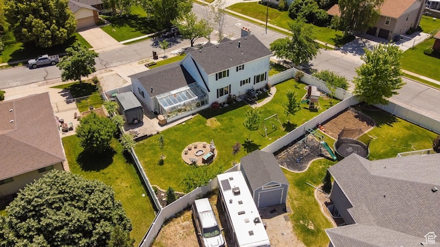 1062 Creek View Dr, Fruit Heights, UT 84037 - aerial view of residential area