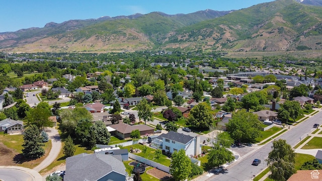 1062 Creek View Dr, Fruit Heights, UT 84037 - aerial perspective of suburban area with a mountain backdrop