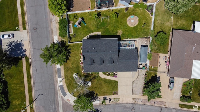 1062 Creek View Dr, Fruit Heights, UT 84037 - aerial view of property and surrounding area