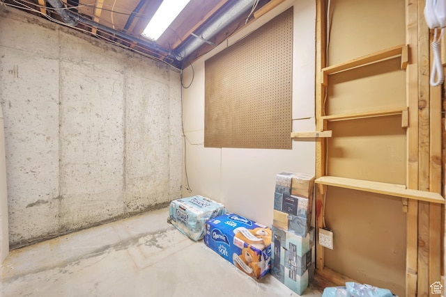 5373 S Clover Meadow Dr W, Murray, UT 84123 - view of unfinished basement