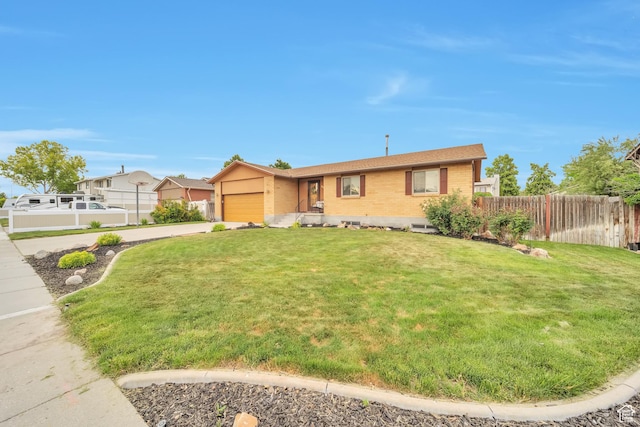 5373 S Clover Meadow Dr W, Murray, UT 84123 - view of front facade featuring brick siding, concrete driveway, and an attached garage