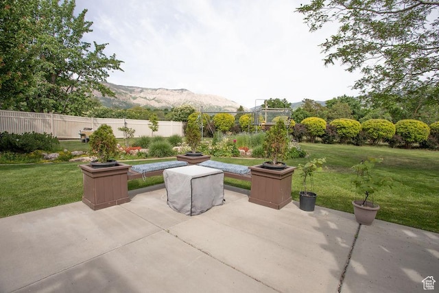 3234 N 550 W, Pleasant View, UT 84414 - view of patio with a mountain view
