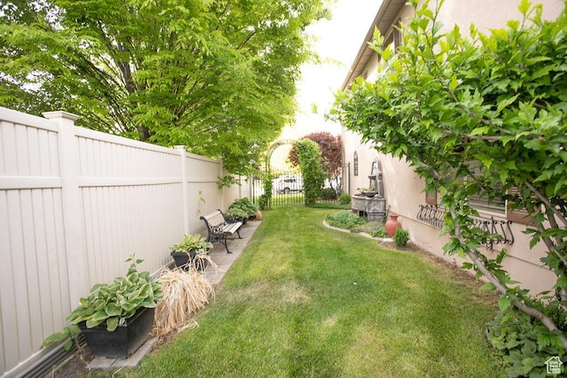3234 N 550 W, Pleasant View, UT 84414 - view of yard with a patio