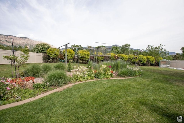 3234 N 550 W, Pleasant View, UT 84414 - view of yard with a mountain view