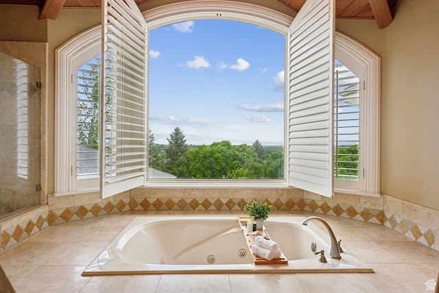 870 E Quail Hollow Cir, Alpine, UT 84004 - full bath featuring a tub with jets