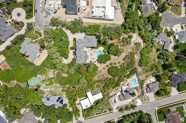870 E Quail Hollow Cir, Alpine, UT 84004 - aerial view of property's location with nearby suburban area