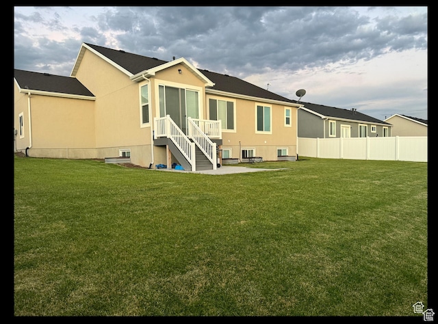 653 S 340 E, Smithfield, UT 84335 - rear view of house with stucco siding
